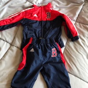 Boston Red Sox track suit